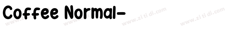 Coffee Normal字体转换